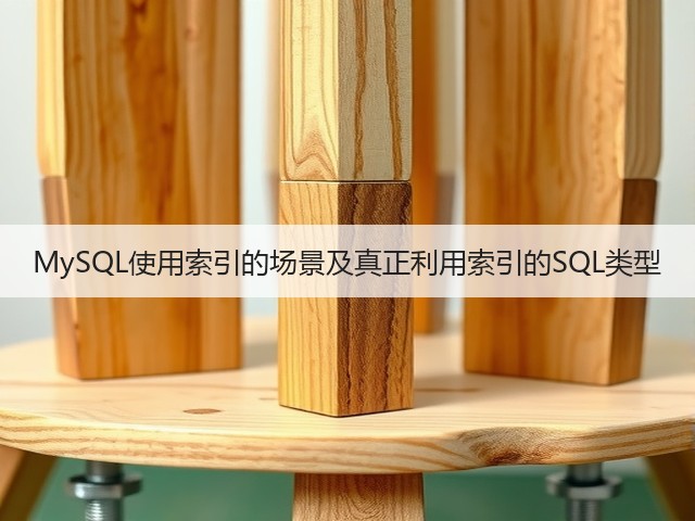 MySQL使用索引的场景及真正利用索引的SQL类型(图2) MySQL使用索引的场景及真正利用索引的SQL类型(图2)