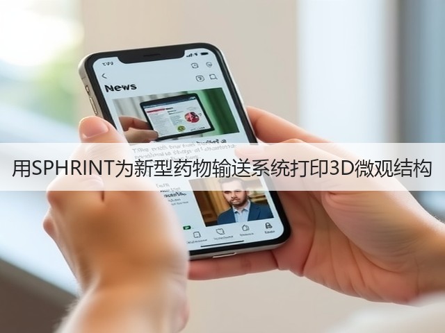 用SPHRINT为新型药物输送系统打印3D微观结构(图3) 用SPHRINT为新型药物输送系统打印3D微观结构(图3)