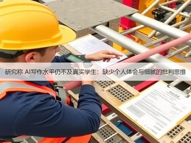 研究称 AI写作水平仍不及真实学生:缺少个人体会与细腻的批判思维(图3) 研究称 AI写作水平仍不及真实学生:缺少个人体会与细腻的批判思维(图3)