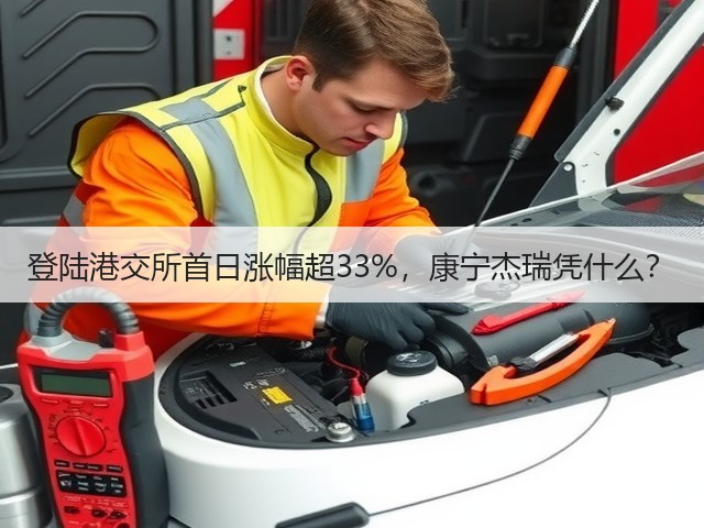 登陆港交所首日涨幅超33%,康宁杰瑞凭什么?(图1) 登陆港交所首日涨幅超33%,康宁杰瑞凭什么?(图1)