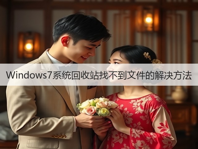 Windows7系统回收站找不到文件的解决方法(图3)