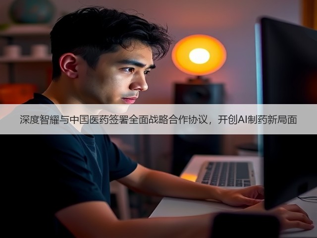 深度智耀与中国医药签署全面战略合作协议，开创AI制药新局面(图1)