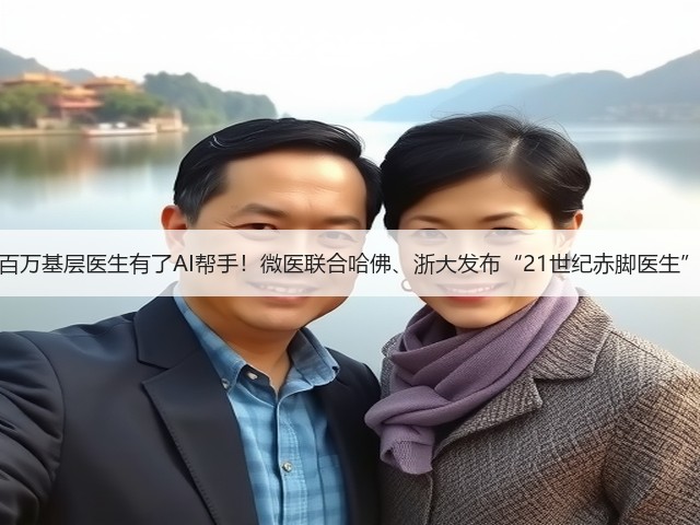 百万基层医生有了AI帮手!微医联合哈佛、浙大发布“21世纪赤脚医生”(图1) 百万基层医生有了AI帮手!微医联合哈佛、浙大发布“21世纪赤脚医生”(图1)