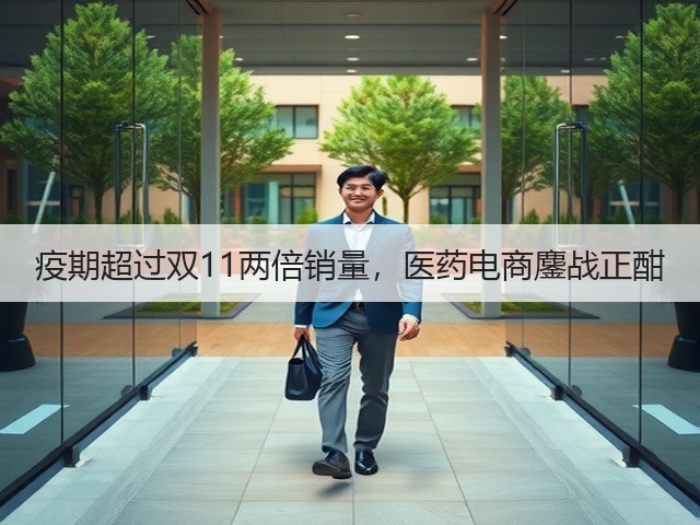 疫期超过双11两倍销量，医药电商鏖战正酣(图3)