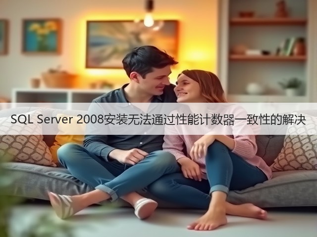 SQL Server 2008安装无法通过性能计数器一致性的解决(图1) SQL Server 2008安装无法通过性能计数器一致性的解决(图1)