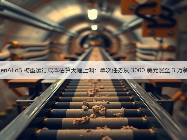 OpenAI o3 模型运行成本估算大幅上调:单次任务从 3000 美元涨至 3 万美元(图3) OpenAI o3 模型运行成本估算大幅上调:单次任务从 3000 美元涨至 3 万美元(图3)