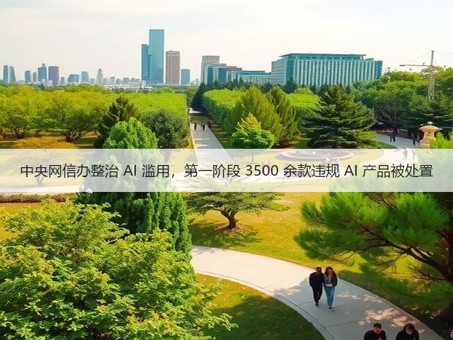 中央网信办整治 AI 滥用,第一阶段 3500 余款违规 AI 产品被处置(图1) 中央网信办整治 AI 滥用,第一阶段 3500 余款违规 AI 产品被处置(图1)