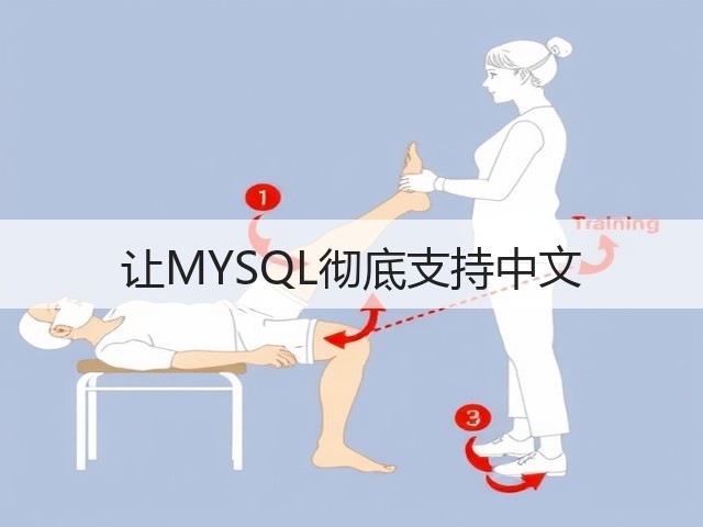 让MYSQL彻底支持中文(图1) 让MYSQL彻底支持中文(图1)