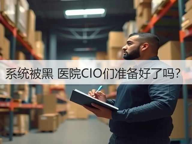 系统被黑 医院CIO们准备好了吗？(图3)