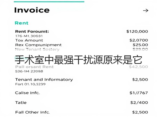 手术室中最强干扰源原来是它(图2) 手术室中最强干扰源原来是它(图2)