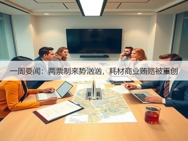 一周要闻:两票制来势汹汹,耗材商业贿赂被重创(图1) 一周要闻:两票制来势汹汹,耗材商业贿赂被重创(图1)
