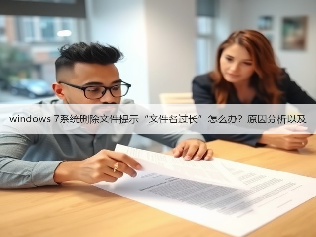 windows 7系统删除文件提示“文件名过长”怎么办？原因分析以及(图2)