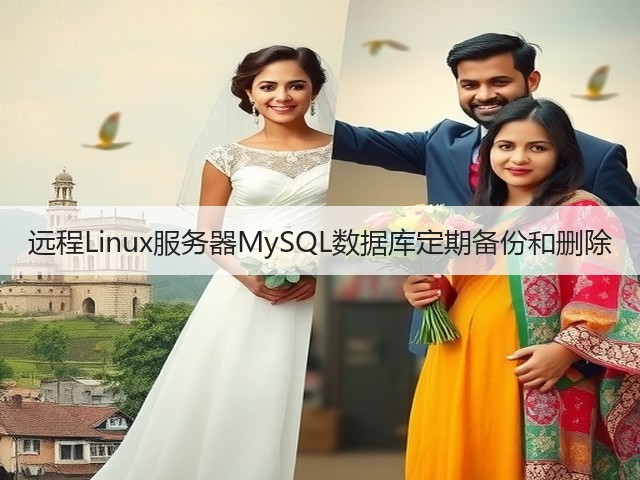 远程Linux服务器MySQL数据库定期备份和删除(图3) 远程Linux服务器MySQL数据库定期备份和删除(图3)