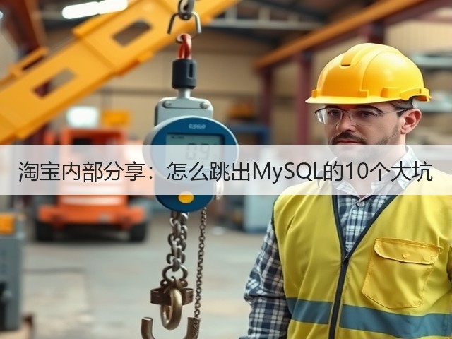 淘宝内部分享:怎么跳出MySQL的10个大坑(图1) 淘宝内部分享:怎么跳出MySQL的10个大坑(图1)