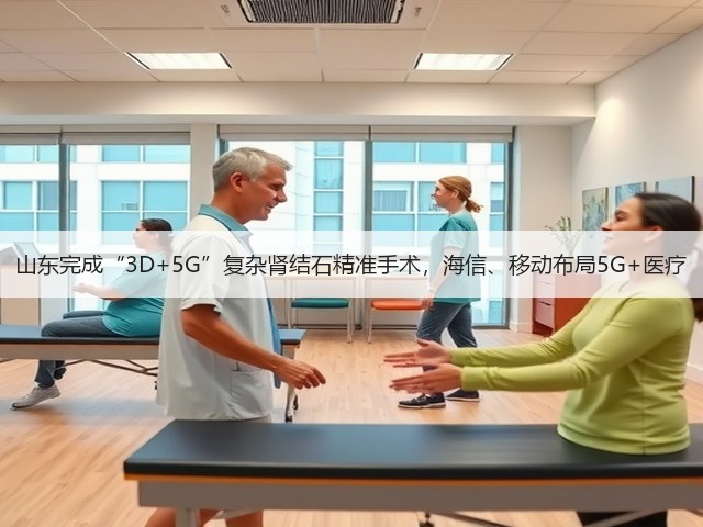 山东完成“3D+5G”复杂肾结石精准手术,海信、移动布局5G+医疗(图3) 山东完成“3D+5G”复杂肾结石精准手术,海信、移动布局5G+医疗(图3)