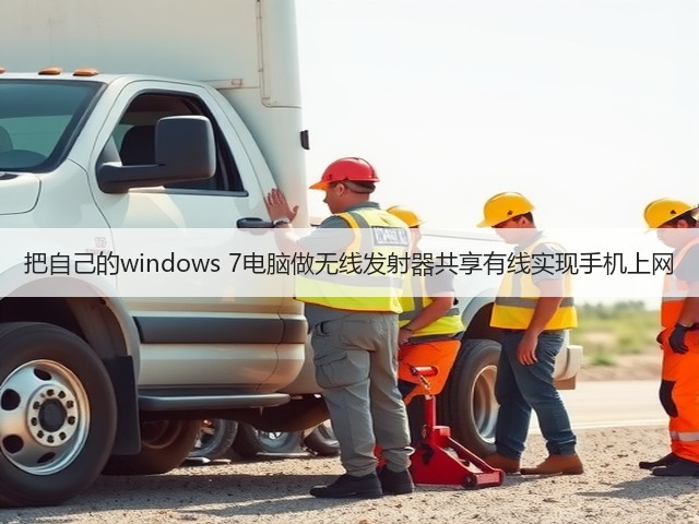 把自己的windows 7电脑做无线发射器共享有线实现手机上网(图2) 把自己的windows 7电脑做无线发射器共享有线实现手机上网(图2)