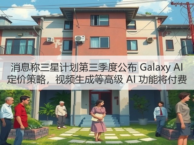 消息称三星计划第三季度公布 Galaxy AI 定价策略,视频生成等高级 AI 功能将付费(图1) 消息称三星计划第三季度公布 Galaxy AI 定价策略,视频生成等高级 AI 功能将付费(图1)