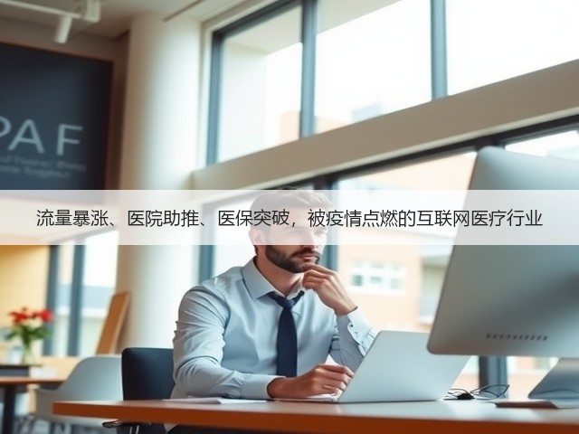 流量暴涨、医院助推、医保突破,被疫情点燃的互联网医疗行业(图3) 流量暴涨、医院助推、医保突破,被疫情点燃的互联网医疗行业(图3)