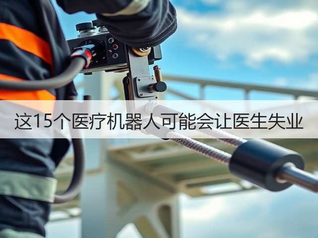 这15个医疗机器人可能会让医生失业(图3) 这15个医疗机器人可能会让医生失业(图3)