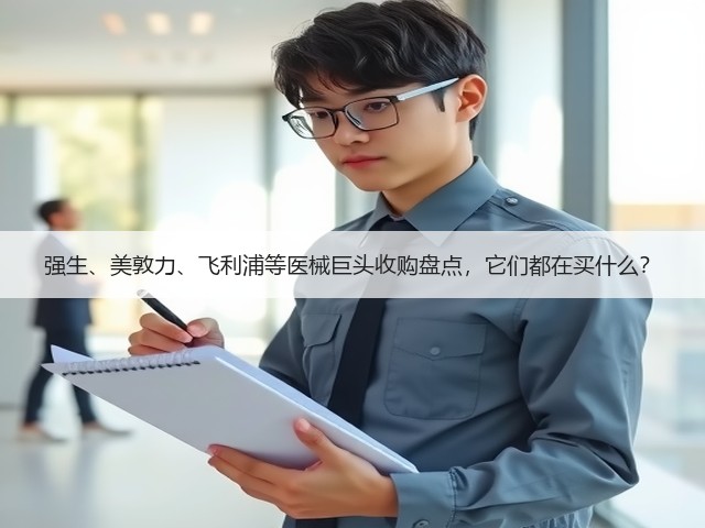 强生、美敦力、飞利浦等医械巨头收购盘点，它们都在买什么？(图1)