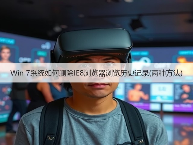 Win 7系统如何删除IE8浏览器浏览历史记录(两种方法)(图2)