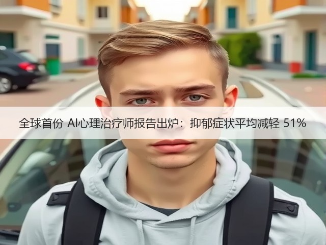 全球首份 AI心理治疗师报告出炉：抑郁症状平均减轻 51%(图2)