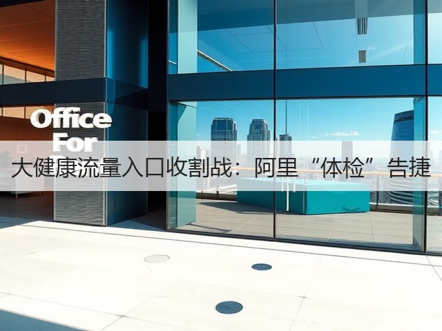 大健康流量入口收割战:阿里“体检”告捷(图1) 大健康流量入口收割战:阿里“体检”告捷(图1)