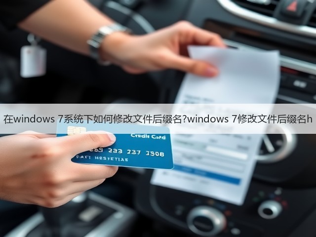 在windows 7系统下如何修改文件后缀名?windows 7修改文件后缀名h(图3) 在windows 7系统下如何修改文件后缀名?windows 7修改文件后缀名h(图3)