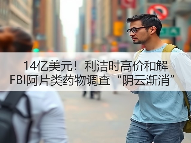14亿美元！利洁时高价和解 FBI阿片类药物调查“阴云渐消”(图2)