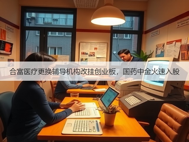 合富医疗更换辅导机构改挂创业板,国药中金火速入股(图1) 合富医疗更换辅导机构改挂创业板,国药中金火速入股(图1)