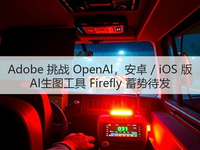 Adobe 挑战 OpenAI，安卓 / iOS 版 AI生图工具 Firefly 蓄势待发(图1)