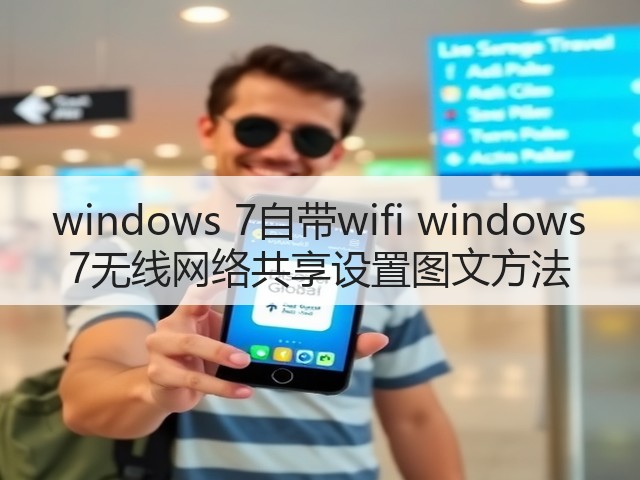 windows 7自带wifi windows 7无线网络共享设置图文方法(图3) windows 7自带wifi windows 7无线网络共享设置图文方法(图3)