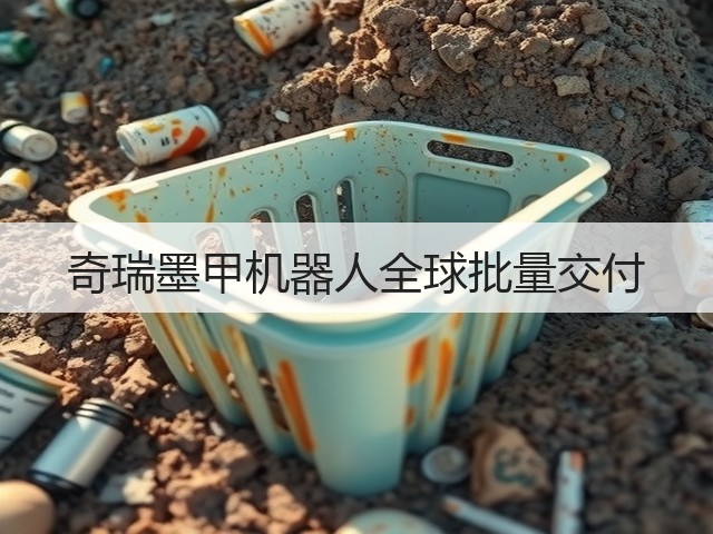 奇瑞墨甲机器人全球批量交付(图3) 奇瑞墨甲机器人全球批量交付(图3)