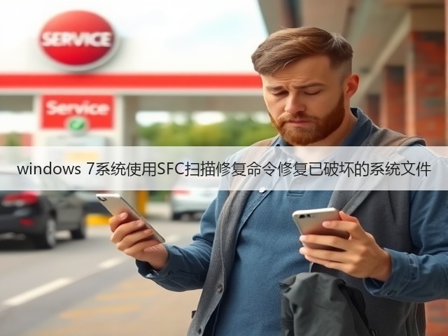 windows 7系统使用SFC扫描修复命令修复已破坏的系统文件(图3)