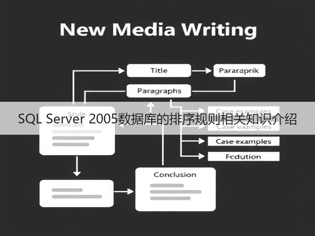 SQL Server 2005数据库的排序规则相关知识介绍(图3)