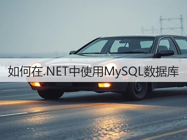 如何在.NET中使用MySQL数据库(图3)