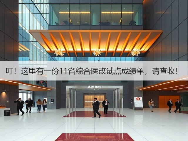 叮!这里有一份11省综合医改试点成绩单,请查收!(图1) 叮!这里有一份11省综合医改试点成绩单,请查收!(图1)