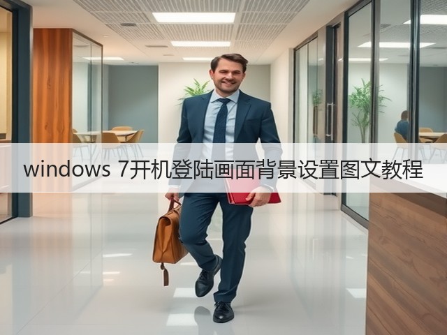 windows 7开机登陆画面背景设置图文教程(图3) windows 7开机登陆画面背景设置图文教程(图3)