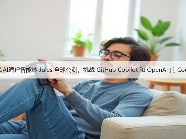 谷歌AI编程智能体 Jules 全球公测,挑战 GitHub Copilot 和 OpenAI 的 Codex(图1) 谷歌AI编程智能体 Jules 全球公测,挑战 GitHub Copilot 和 OpenAI 的 Codex(图1)