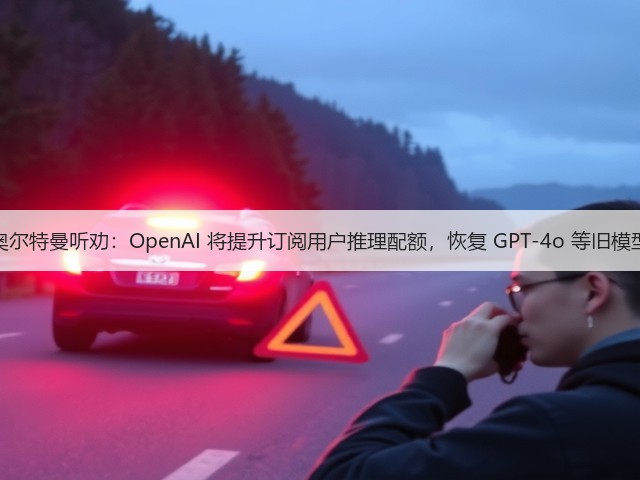 奥尔特曼听劝:OpenAI 将提升订阅用户推理配额,恢复 GPT-4o 等旧模型(图2) 奥尔特曼听劝:OpenAI 将提升订阅用户推理配额,恢复 GPT-4o 等旧模型(图2)