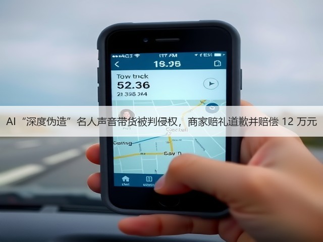 AI“深度伪造”名人声音带货被判侵权，商家赔礼道歉并赔偿 12 万元(图2)