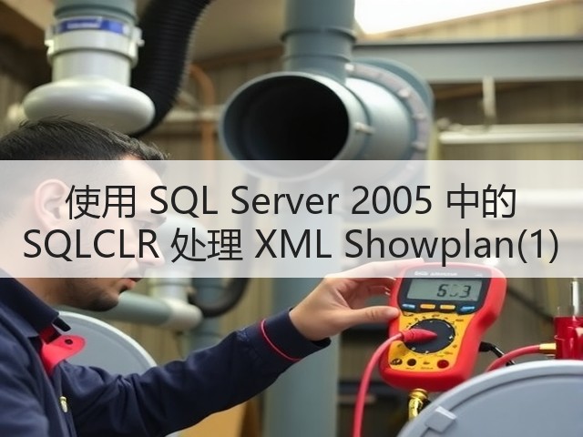 使用 SQL Server 2005 中的 SQLCLR 处理 XML Showplan(1)(图2) 使用 SQL Server 2005 中的 SQLCLR 处理 XML Showplan(1)(图2)