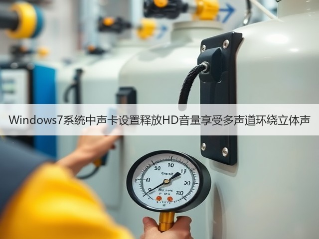 Windows7系统中声卡设置释放HD音量享受多声道环绕立体声(图1) Windows7系统中声卡设置释放HD音量享受多声道环绕立体声(图1)