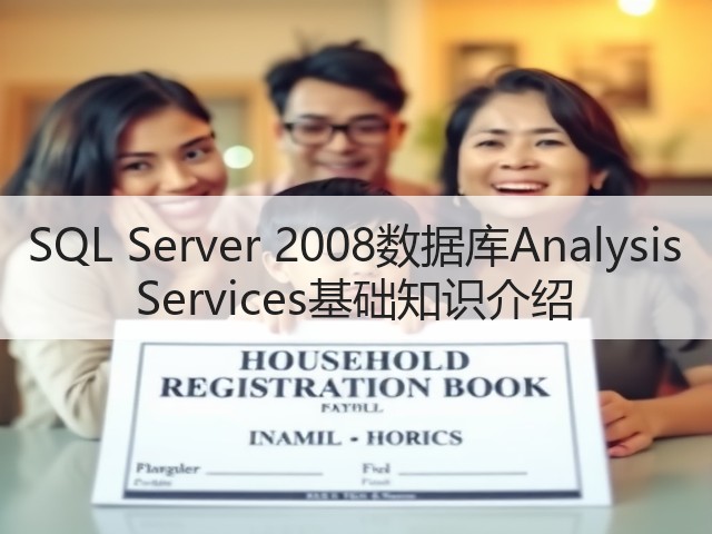 SQL Server 2008数据库Analysis Services基础知识介绍(图1) SQL Server 2008数据库Analysis Services基础知识介绍(图1)