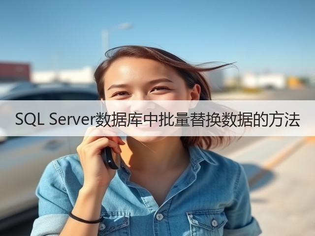 SQL Server数据库中批量替换数据的方法(图2)