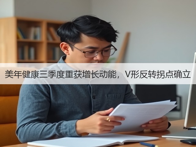 美年健康三季度重获增长动能,V形反转拐点确立(图1) 美年健康三季度重获增长动能,V形反转拐点确立(图1)