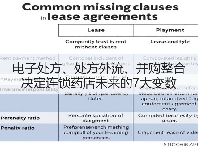 电子处方、处方外流、并购整合 决定连锁药店未来的7大变数(图3) 电子处方、处方外流、并购整合 决定连锁药店未来的7大变数(图3)