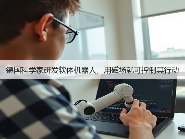 德国科学家研发软体机器人，用磁场就可控制其行动(图3)