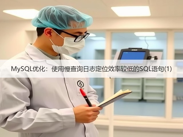 MySQL优化：使用慢查询日志定位效率较低的SQL语句(1)(图1)