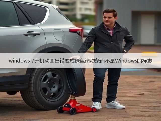 windows 7开机动画出错变成绿色滚动条而不是Windows的标志(图3) windows 7开机动画出错变成绿色滚动条而不是Windows的标志(图3)